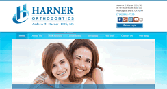Desktop Screenshot of harnerorthodontics.com